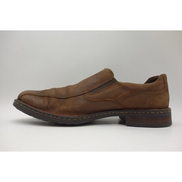 Born Brown Leather Dress Casual Slip On Chelsea Loafers Shoes Men's 47.5 / 13 - Picture 5 of 11